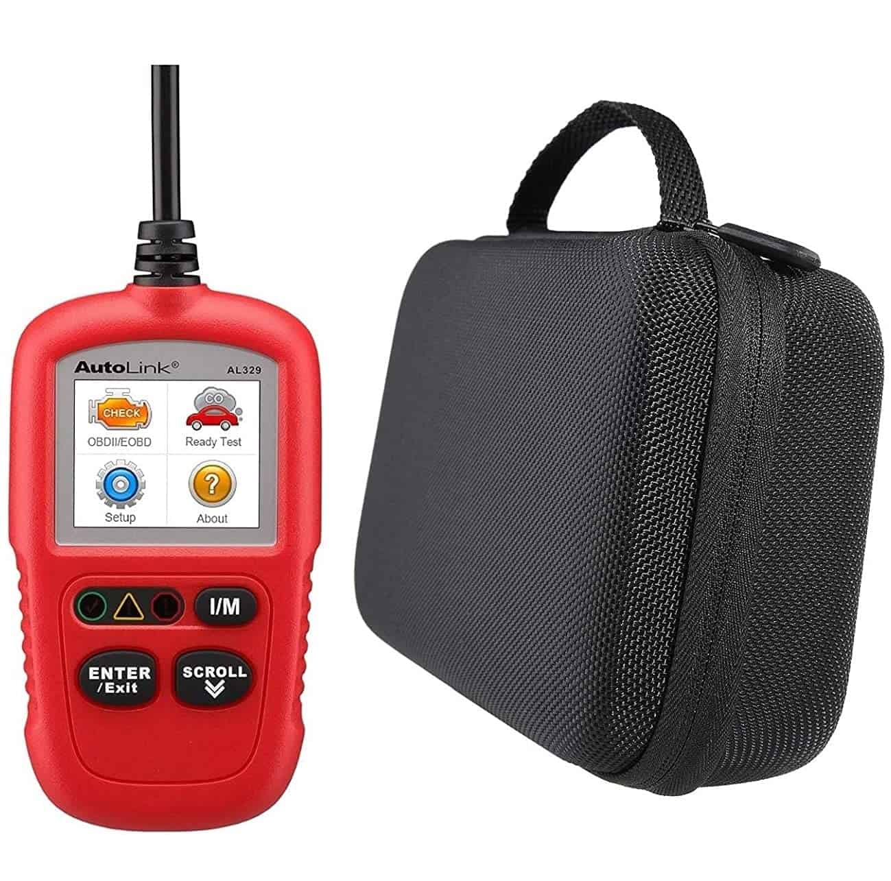 Autel AutoLInk AL329 con Estuche, Tecla de Preparación I/M,