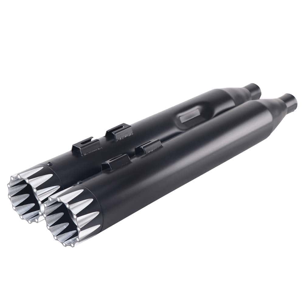 Escape SHARKROAD 4.0" para Harley Touring 2009-2016 Negro