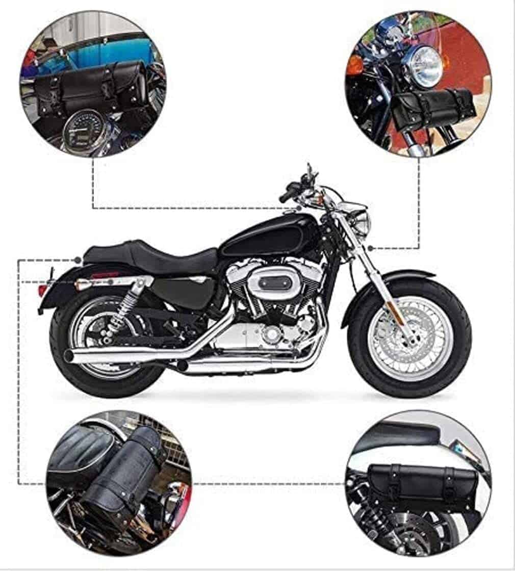 Bolsa de herramientas para motocicletas The Vintage Stuff - Imagen 8