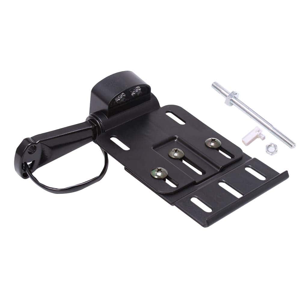 Soporte de placa de licencia de luz LED para motocicleta