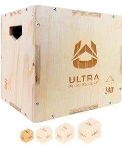 Caja de Plyo de Madera Ultra Fitness Gear, 31 Pulgadas para