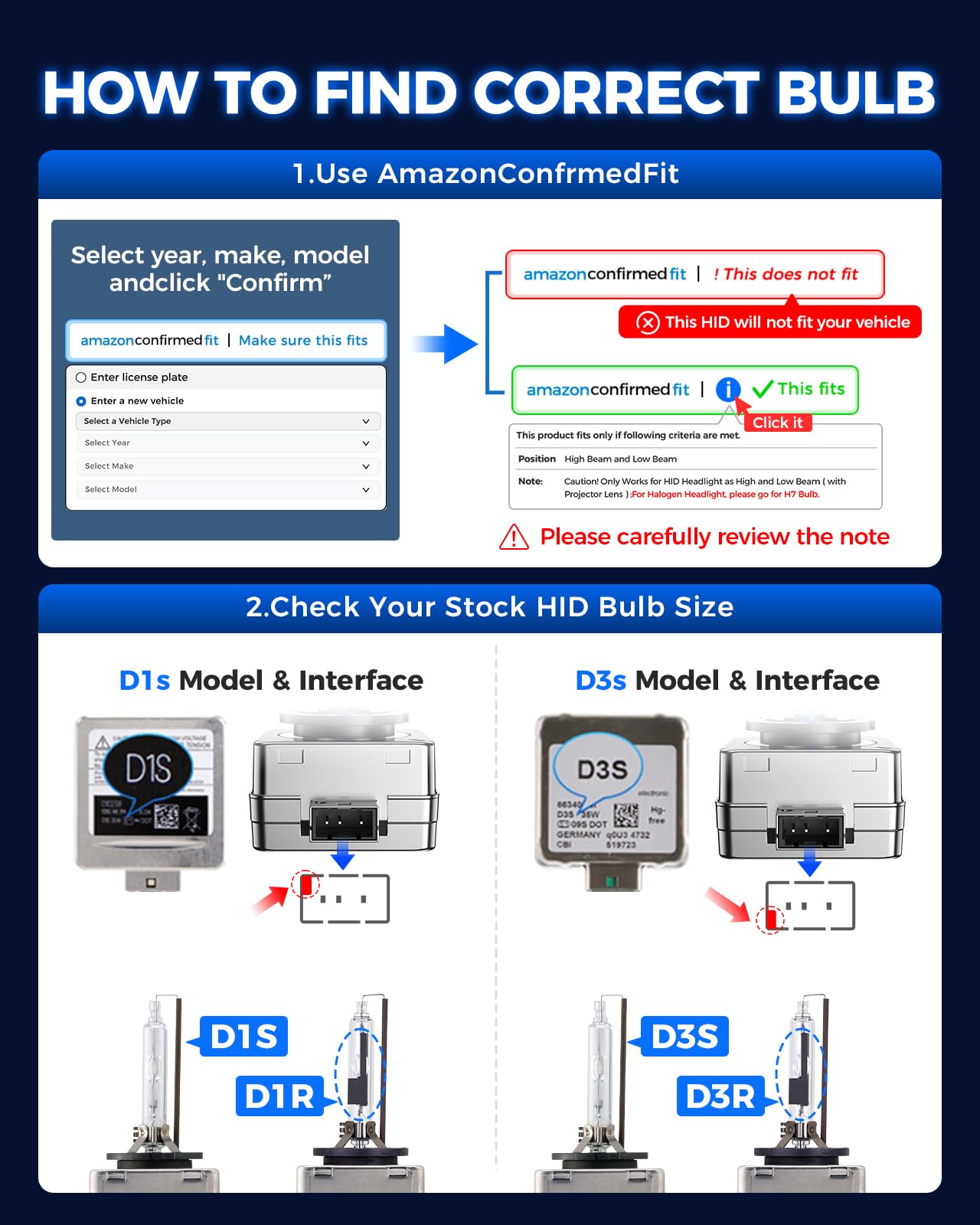 Bombillas HID Marsauto D3S, Xenón Súper Brillante de 35W, - Imagen 8