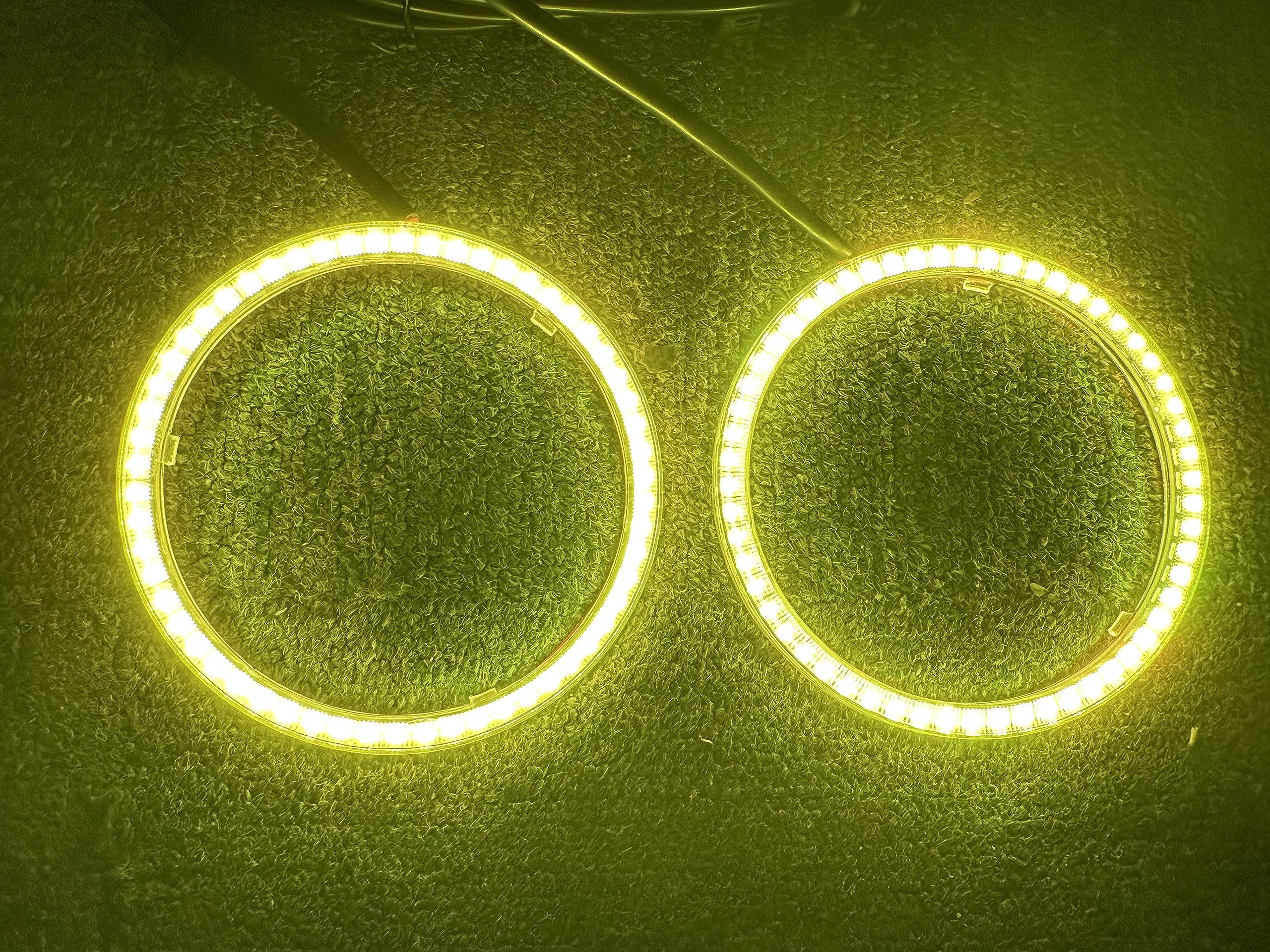 2PCS 100MM Anillos Halo de Color Chase Dream para Autos SDO - Imagen 9