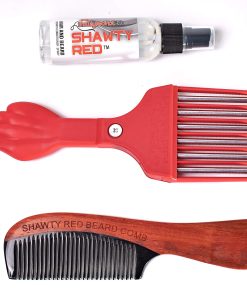 Kit de Crecimiento y Cuidado de Barba Shawty Red Low Heat