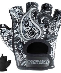 Guantes de Levantamiento y Remo Contraband -Gris