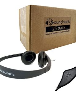 Audífonos estéreo para salón de clases Soundnetic SNCCV con