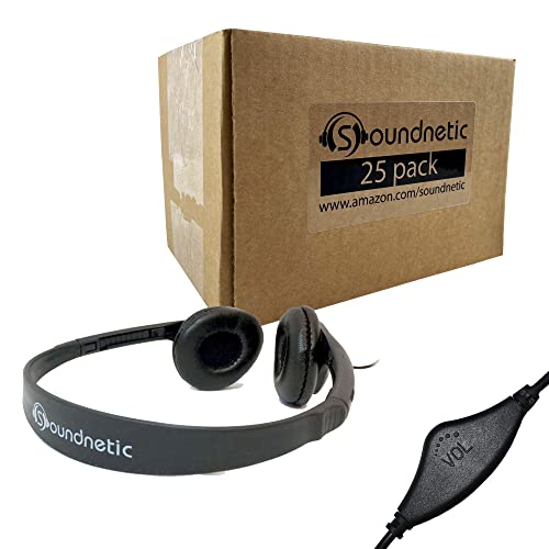 Audífonos estéreo para salón de clases Soundnetic SNCCV con