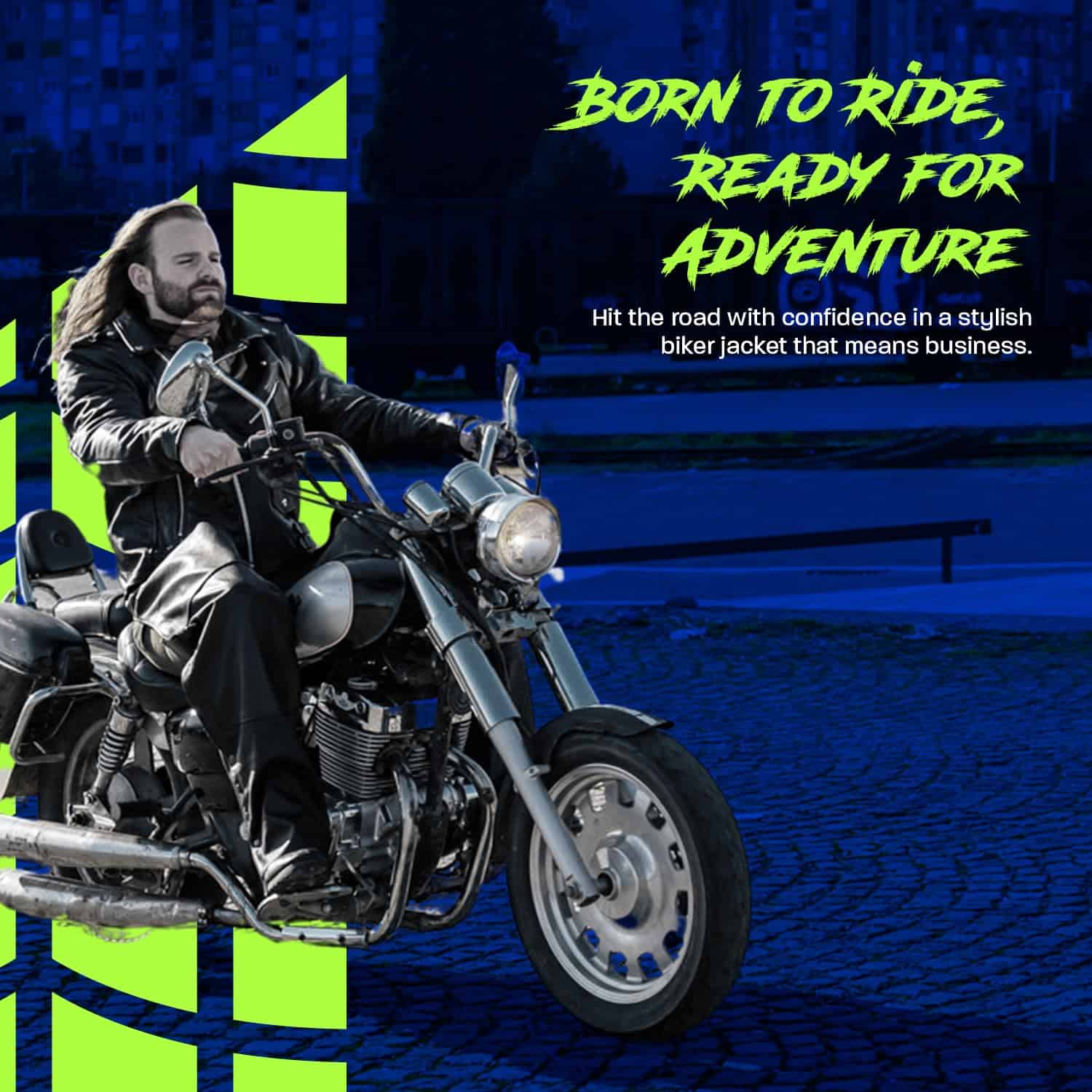 Chaqueta de Moto de Cuero HWK Brando para Hombres, Chaqueta - Imagen 6