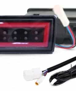 Kit de luz de niebla trasera LED de lente clara GAZOZ