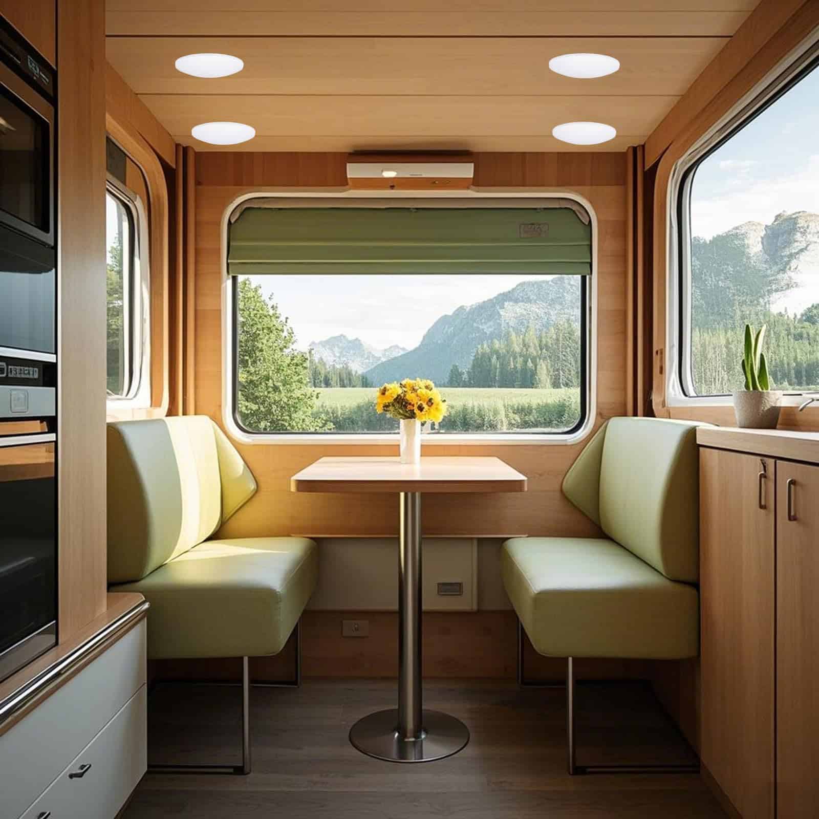 Luces interiores KICORED para rv, luces de techo LED de 4.5 - Imagen 8