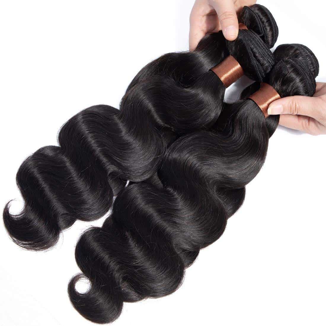 Cabello VIRGIN BODY WAVE de BLACKMOON HAIR Paquete de - Imagen 8