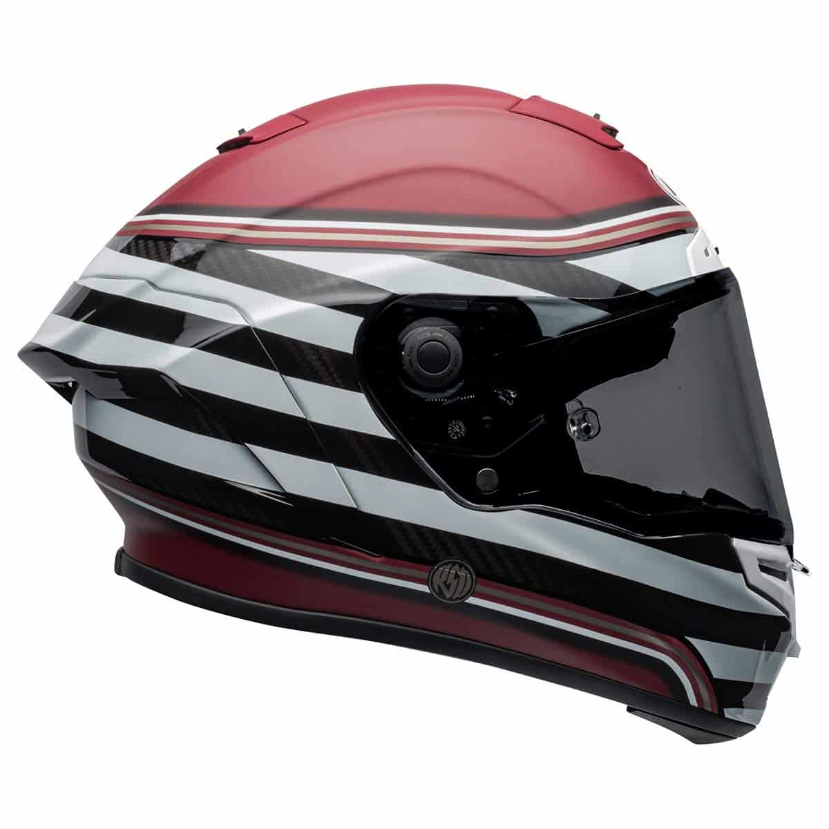 Casco BELL Race Star Flex DLX (RSD The Zone -Blanco/Rojo Car