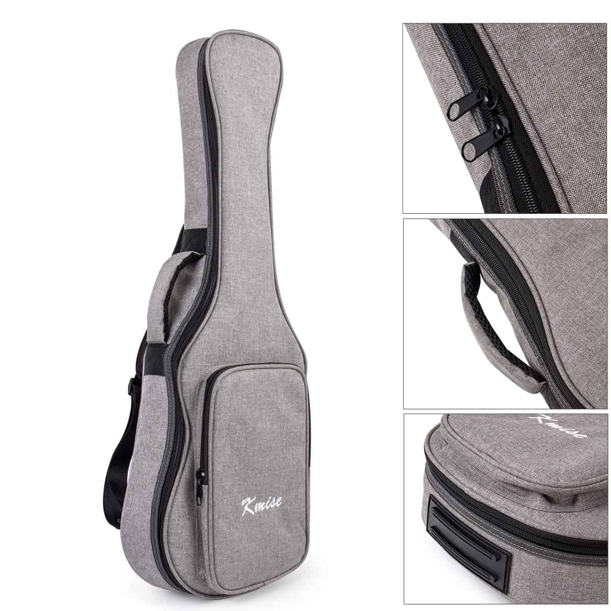 Estuche para Ukulele Kmise Soprano de 21 pulgadas con - Imagen 4