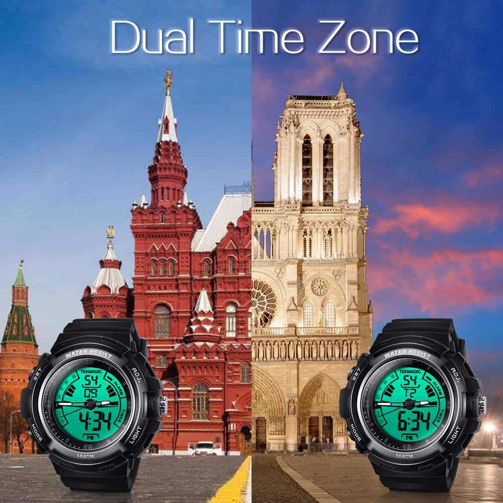 Reloj de Buceo Digital TEKMAGIC Resistente al Agua 10 ATM - Imagen 5