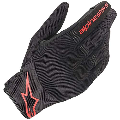 Guantes de moto para hombre Alpinestars Copper, Negro/Rojo, - Imagen 4
