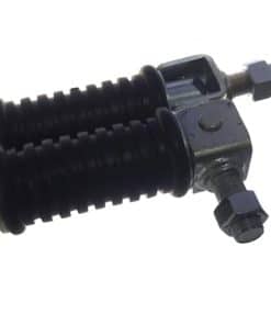 Par de Reposapiés Traseros Adecuados para DT DT100 DT125