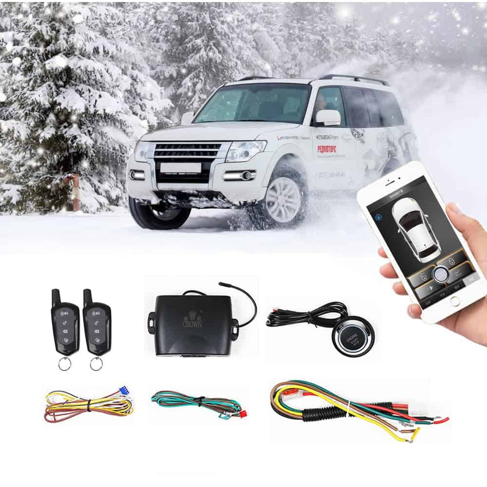 Kits universales de arranque remoto de alarma para coche