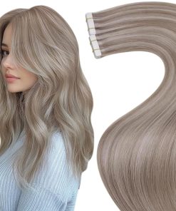 Extensiones de Cabello Tape in de Cabello Humano LaaVoo