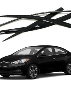 AUTOCLOVER Tape-On Rain Guards Window Visors 4 -Ahumado 2014