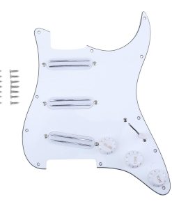 Musiclily 11-Hole SSS Prewired Loaded -Blanco