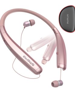 Audífonos Bluetooth plegables AMORNO, auriculares -Oro