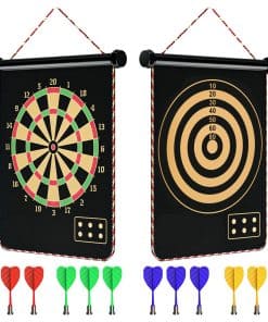 Tablero de Dardos Magnéticos para Niños con 12 Dardos,