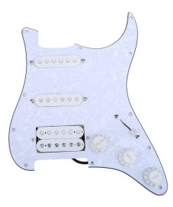 Musiclily 11-Hole HSS Prewired Loaded Pickguard con Set de
