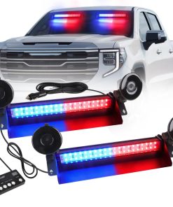 Luces de Emergencia Estroboscópicas LED 2 en 1 para Coche