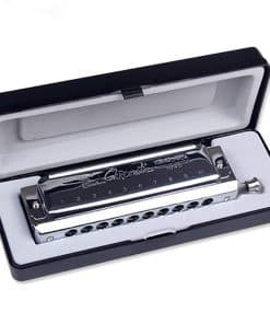 Armónica Cromática Swan SW1040 de 10 Agujeros y 40 Tonos en