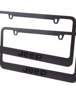 Marco de Placa de Licencia Jeep Stealth Blackout (Paquete