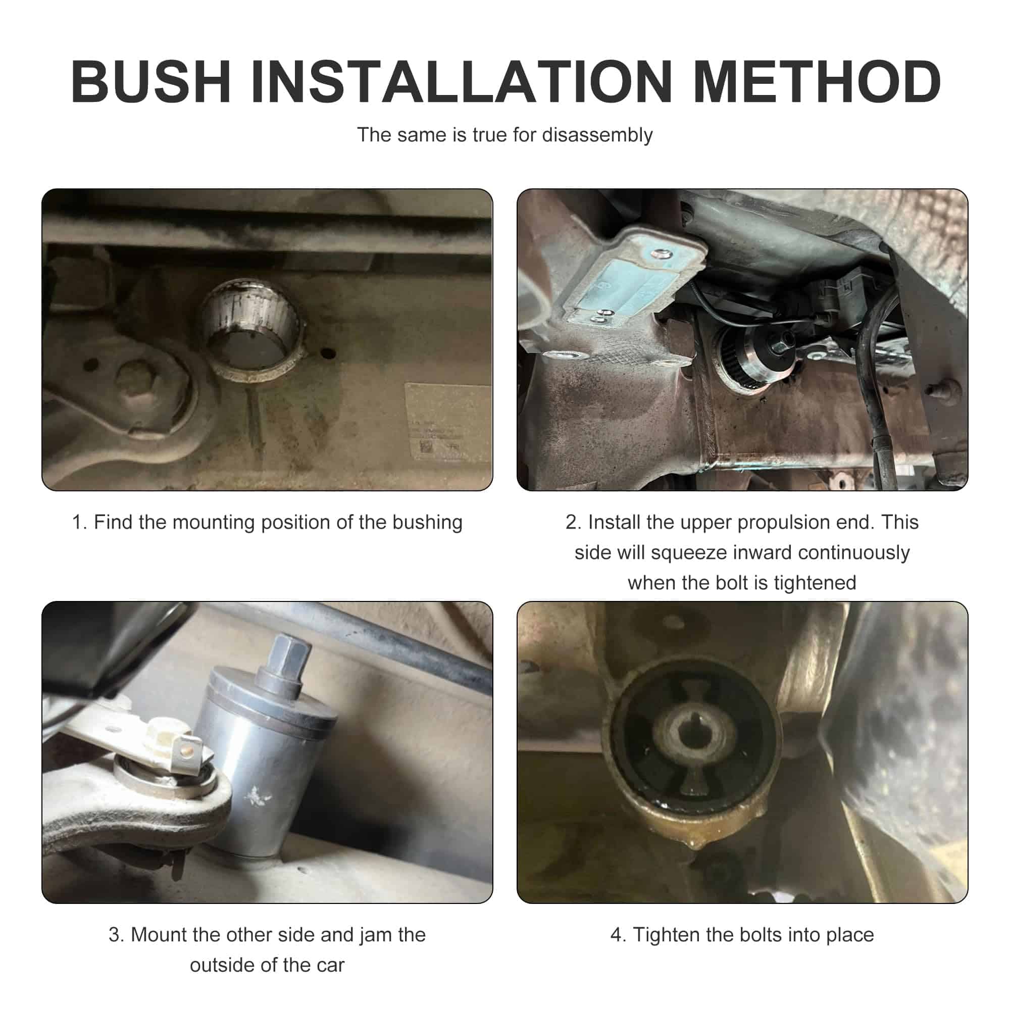Set de herramientas para bujes de diferencial y eje WINTOOLS - Imagen 5