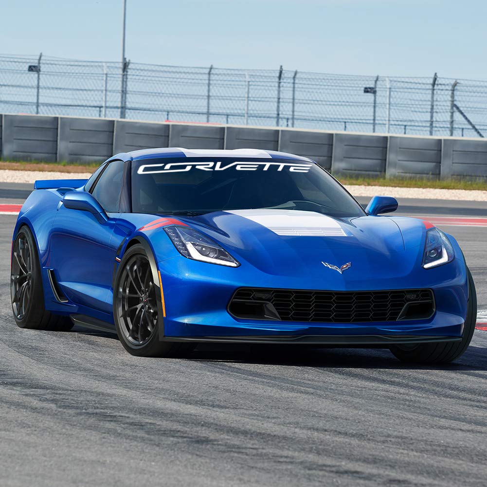 Kit de Calcomanía de Parabrisas para Corvette C7 - Emblema