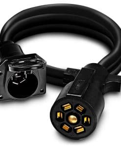 Cable de extensión de 8 pies y 7 pines para remolque True