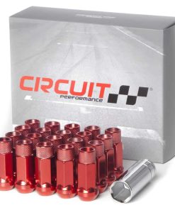 Tuerca de rueda hexagonal abierta de acero forjado de alto