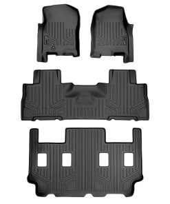 Juego de Tapetes de Piso MAXLINER 3 Filas Negro para 07-10