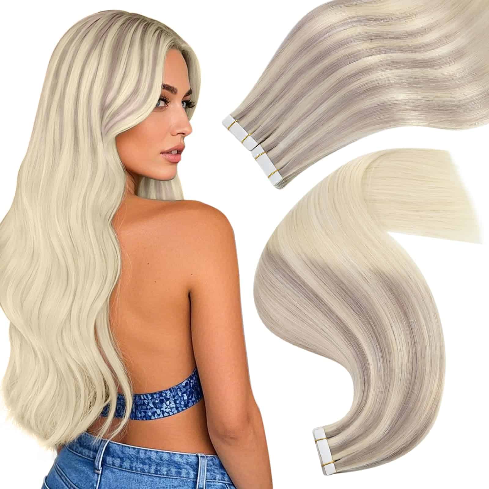 Extensiones de Cabello Balayage Rubias de Easyouth -