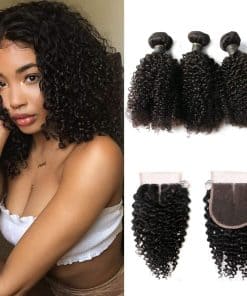 Paquete de 3 mechones de cabello humano de la MEJOR CALIDAD