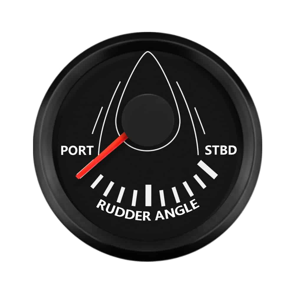 Indicador de ángulo de timón de bote impermeable ELING