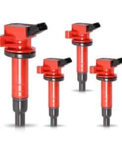 ENA Pack 4 Bobina de Encendido Roja 1.8L L4 Compatible con