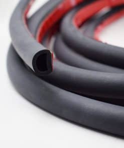 Tira de Sellado de Puerta en Forma de D Universal