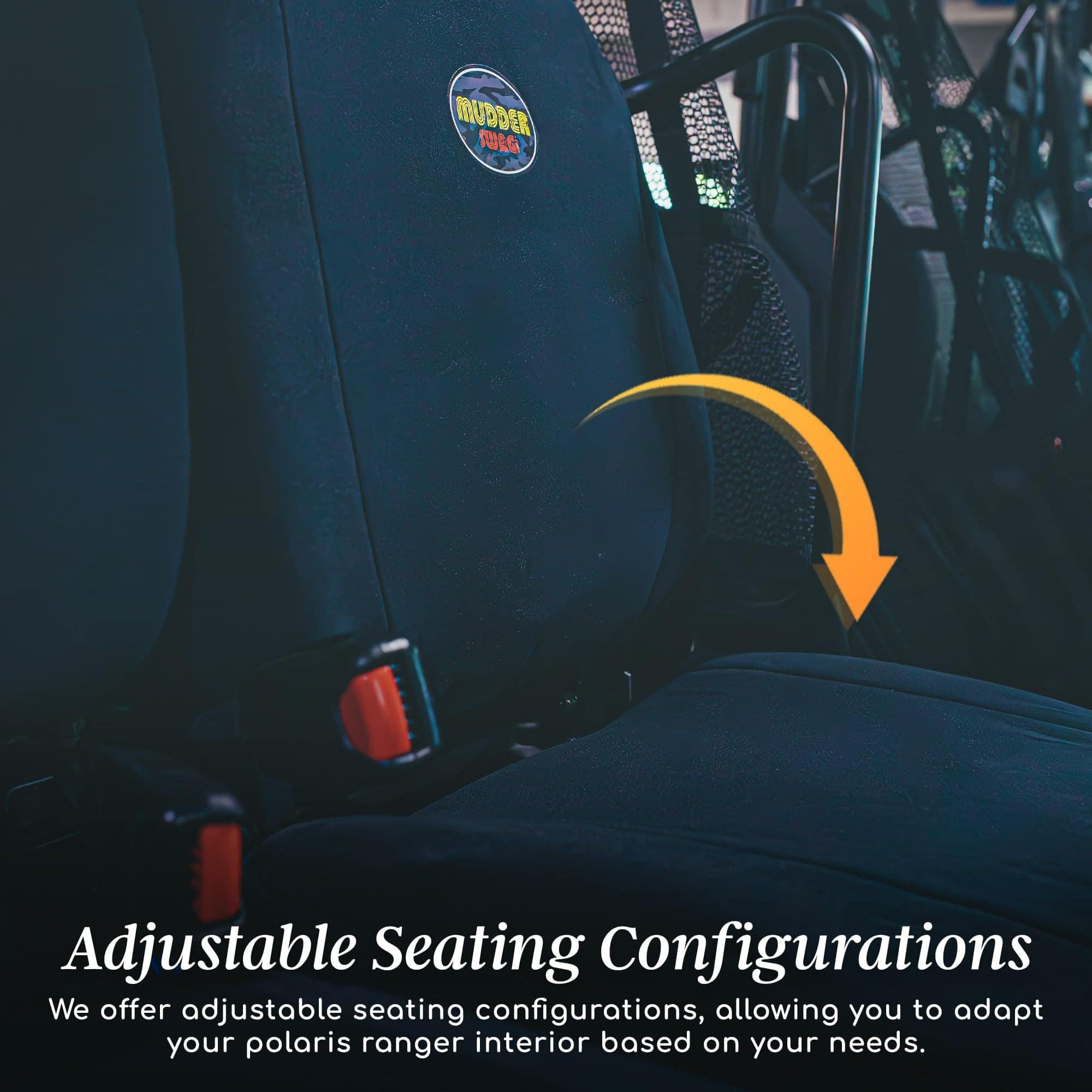 Fundas de Asiento de Neopreno MudderSwag para Polaris - Imagen 8