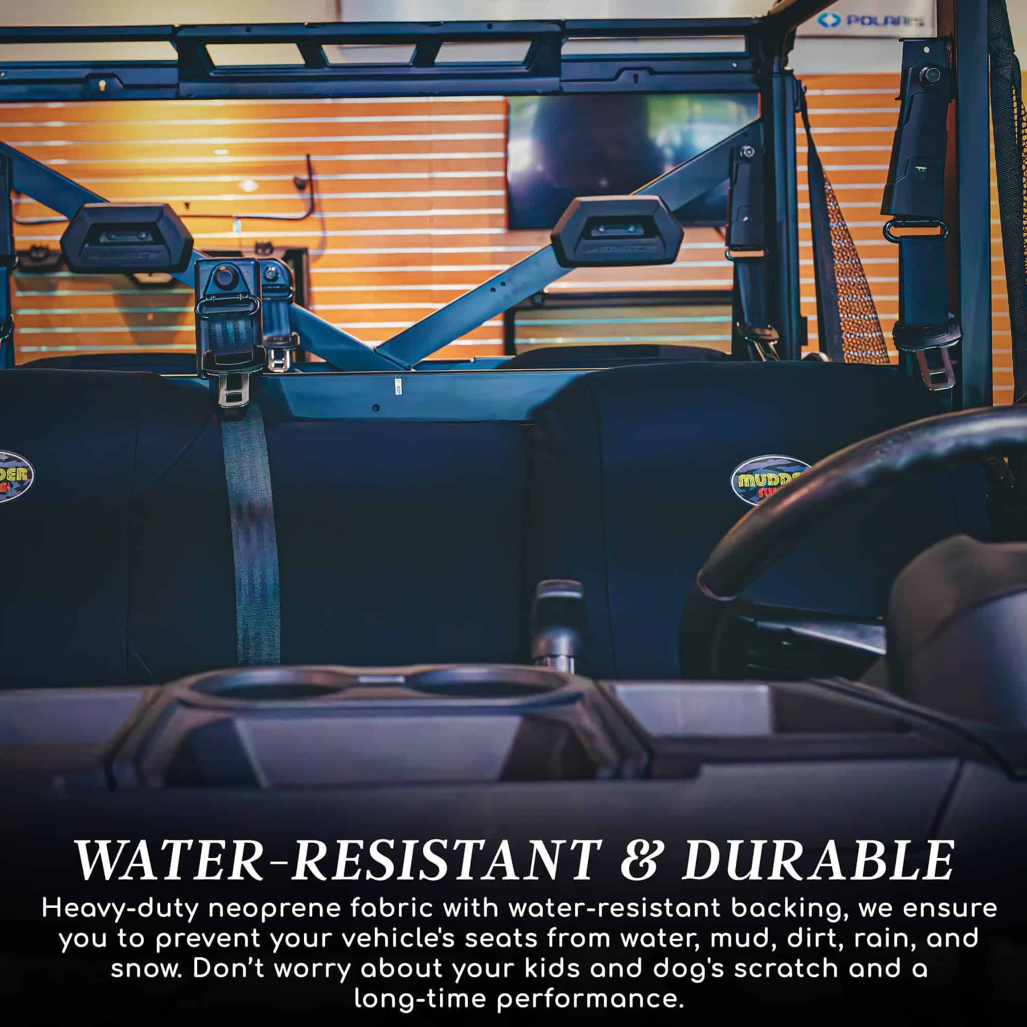 Fundas de Asiento de Neopreno MudderSwag para Polaris - Imagen 3