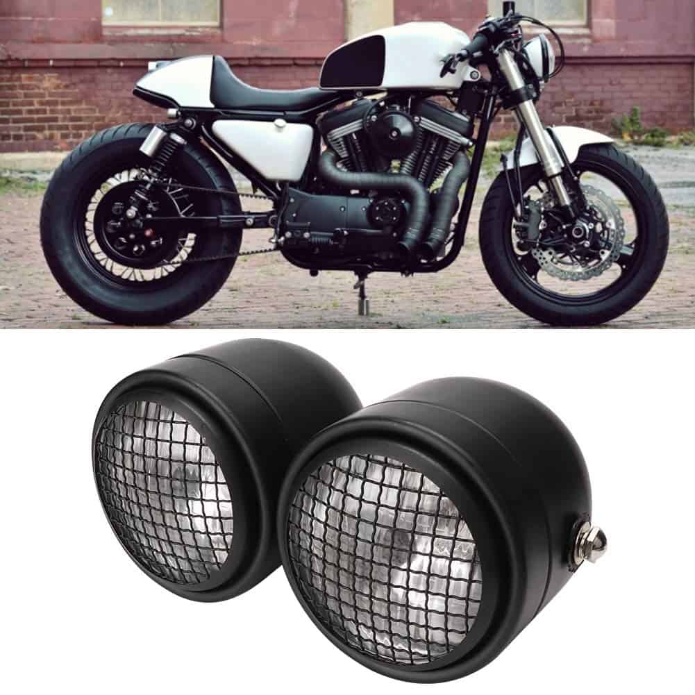 Aramox Doble Faro Delantero, Universal Motocicleta 8.5in - Imagen 6