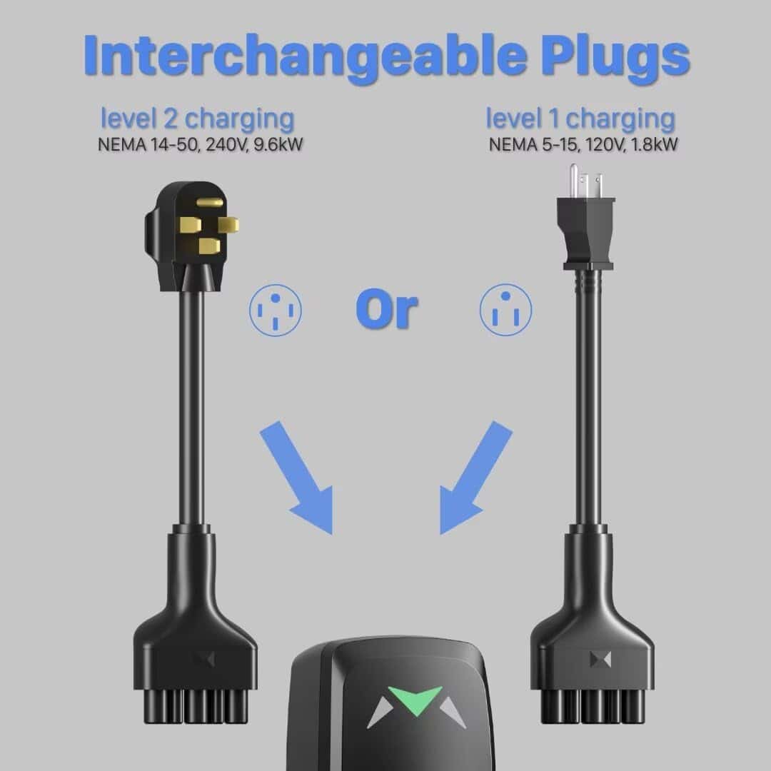 Cargador portátil MUSTART Level 1 y Level 2 para Tesla (15 - Imagen 4