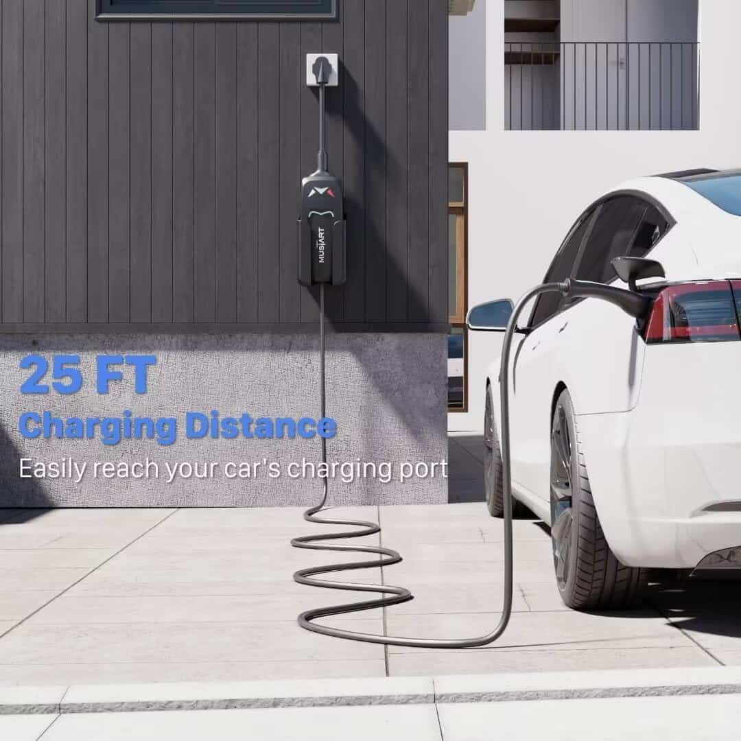 Cargador portátil MUSTART Level 1 y Level 2 para Tesla (15 - Imagen 6