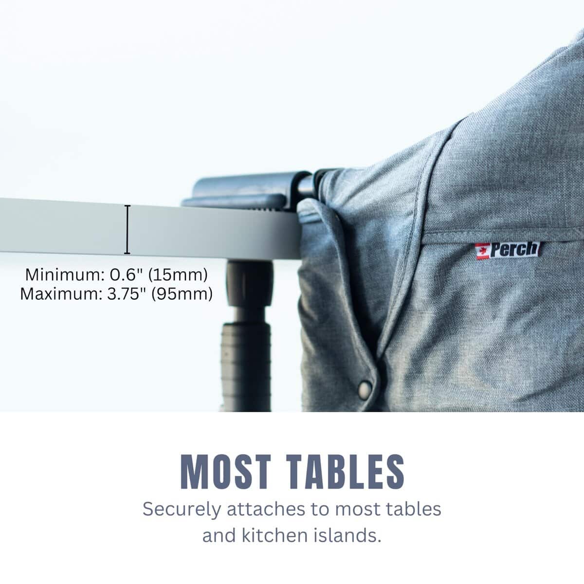 Silla alta portátil guzzie+Guss para bebés - Clip on - - Imagen 8