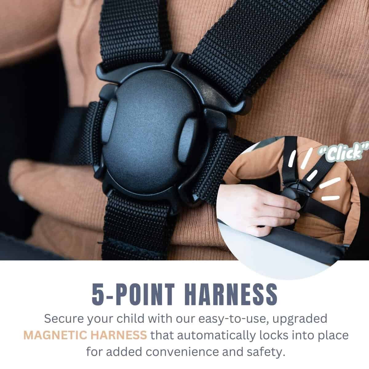 Silla Alta Portátil guzzie+Guss para Bebés - Plegable y - Imagen 3