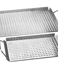 Outset 76630 Parrilla de Acero Inoxidable para Grill, Juego