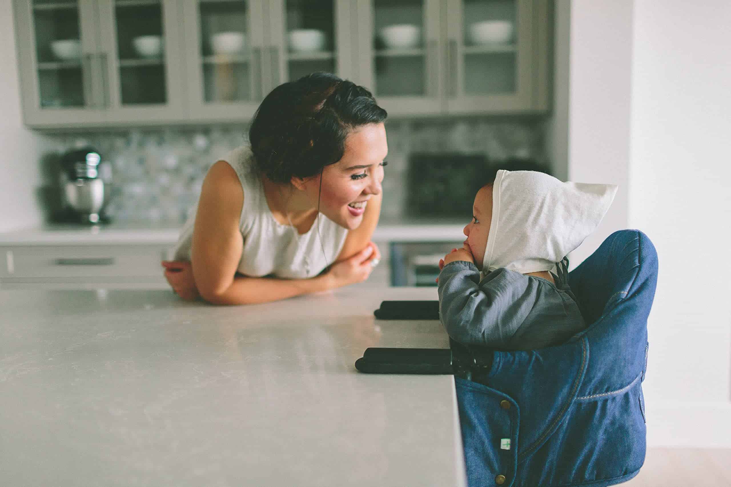 Silla alta portátil Guzzie+Guss para bebé - Plegable y - Imagen 10