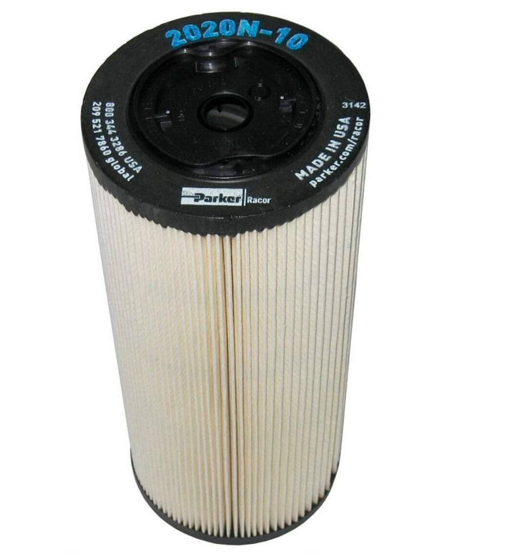 Filtro de combustible Racor 2020N-10, 10 micras (Paquete de